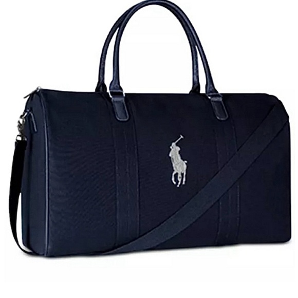 Polo by Ralph Lauren Navy Blue Duffel Bag - Picture 1 of 5